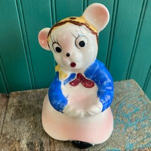 Vintage Mouse Salt Shaker
